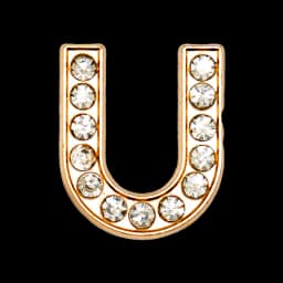 1pcs Metal Gold Luxury Letters Shoe Charms for Clog Alphabet Shoes Decorations Pins for Women Girl Sandal DIY Party Favor Gifts