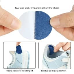 6PCS Shoe Repair Patches for Heel and Inner Lining Wear Self-Adhesive Repair Stickers for Sneakers Shoes