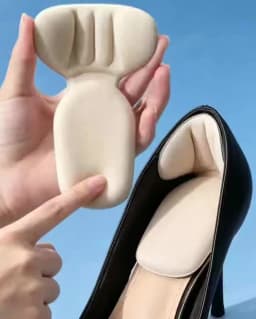 5 Pairs of Heel Grip Pads, Elastic Shoe Pads, Large Heel Pads for Shoes, Pads for Men and Women, Improve the Fit and Comfort of Shoes, Prevent Heel Slipping and Blisters