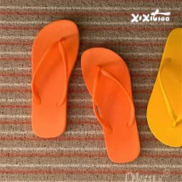 XIXITIAO Women Flip Flops Summer Casual Solid Color Beach Sandals Comfortable Lightweight Non-Slip Falt Bathroom Slides Couples