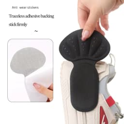 New 2-In-1 Heel Pad/Sponge Pad, Heel Protector, Heel Cushioning Pad, Suitable For Foot Care And Protection, Anti-Slip Insole, Fo