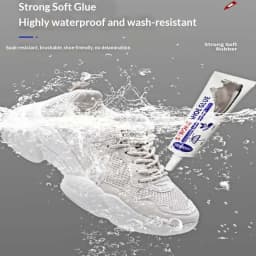 60ML strong shoe adhesive sneakers leather shoes high heels shoe glue Waterproof Transparent Soft Resin universal adhesive