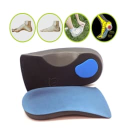 Comfort Plantar Fasciitis Over Pronation Fallen Arches 3/4 insole Orthotic Insoles Shoe Inserts Arch Support