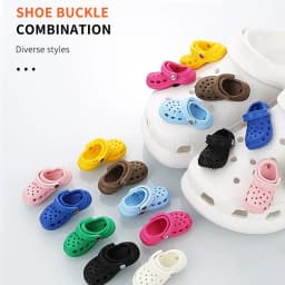 2PCS New Mini Cute Pins Pour Clogs Kids Shoe Pins DIY Shoe Decorations Charms for Shoes Decorations Universal Small Accessories