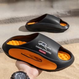 Men Leisure Slippers Women Summer House Shoes Soft EVA Anti-slip Couples Indoor Beach Slides Female Male Outdoor Street Sandals