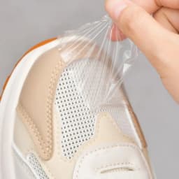 30/90Pcs Shoe Toe Rain Stickers Clear Films Shoe Head Stain Removal Wear Resistant Dirt Resistant Waterproof Shoe Stickers