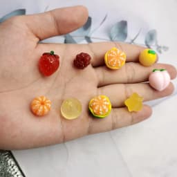DIY 3D Fruit Tomatoes Shoe Charms Accessories for Clogs Slide Sandals Garden Shoe Decoration Buckle Beach Bag Pins Summer Gifts