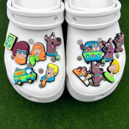 14Pcs Cartoon Dog Series Shoe Charms for Clogs Sandals Decoration Shoes Accessories Buckle for Boys Girl Friends Gift