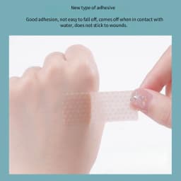 Silicone Gel Blister Bandages - Transparent Heel Protector Tape for Foot, Hand & Toe, Shoe Friction Relief, Blister Prevention