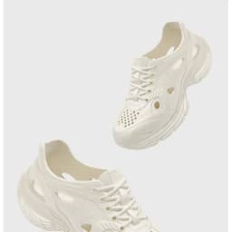 2026 Summer New Fashionable Thick Bottom Non Slip Hollow Breathable Women's Sports Shoes Beach Comfortable Sandals