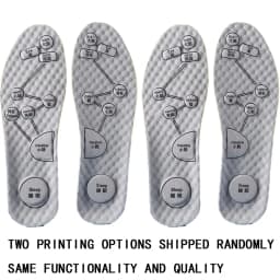 Foot Acupressure Insole Men Women Soft Breathable Sports Cushion Inserts Sweat-absorbing Deodorant Orthopedic Shoe Sole