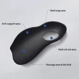 1 Pair Orthopedic Insoles Arch Collapse Flat Foot Orthopedic Insoles Insert Arch Support Insoles Foot Care Insoles Unisex
