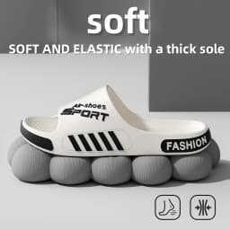 Men's Sport Style Outdoor Slippers Anti-Slip Lightweight for Home And Beach Outdoor Use Comfortable Footwear