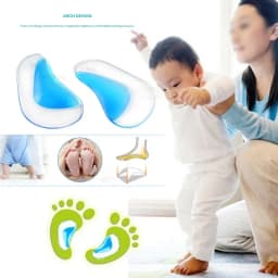 Insole Orthotic Professional Arch Support Insole Flat Foot Flatfoot Corrector Shoe Cushion Insert Silicone Gel orthopedic pad