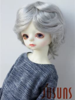 Reborn Doll Wigs JD075 9-10inch 10-11inch 23-25CM 25-28cm 39CM Boyish Cupid Curls Synthetic Mohair Blythes BJD Doll Wigs