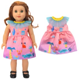 18 Inch American Og Girl Doll Fashion Dress 40Cm Baby Dolls Clothes Wears Kids Girl Birthday Gifts
