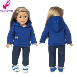 18" American Og Girl Doll Winter Clothes Coat 43 cm Reborn Baby Doll Outfit Toys Wears