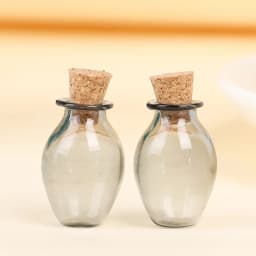 1/2/3/10PCS 1:12 Dollhouse Miniature Mini Glass Bottle Cork Cover Tiny Jar Vials Model Doll House Decoration Accessories