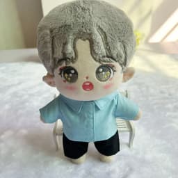 Doll Clothes for 10/15/20cm Idol Doll Outfit Accessories Casual Solid Shirt Color for Super Star Dolls Toys Collection Gift