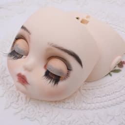 ICY DBS Blyth 1/6 Hand Painted Makeup Panel White frosted Skin with Screws and Cute String DIY Toy SD