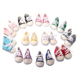 American 18 Inch Girl Doll Canvas Shoes 7cm Fashion Lines, Flowers Sneakers Boots For 43cm Baby New Born& DIY Russia,OG Doll Toy