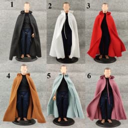 1PC New 30cm Doll Coat Mini Male Clothes Suit Cloak For 1/6 BJD Dolls Windcoat Boyfriend Multi-colors Wear Clothes Accessories