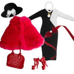 1/6 Doll Clothes Fashion Mix Leather Style for 12 inch Fashion Doll Outfits Set Handmade 30cm Doll Clothing Accessories