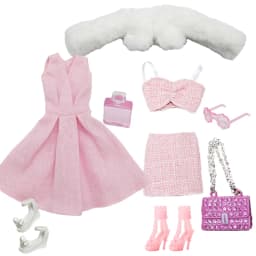 1/6 Doll Clothes Fashion Mix Leather Style for 12 inch Fashion Doll Outfits Set Handmade 30cm Doll Clothing Accessories