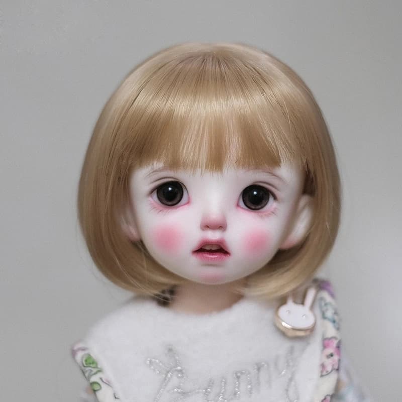 New Arrival 1/3 1/4 1/6 1/8 Bjd SD Wig Hair High Temperature Short Wig Wire BJD Wig Many Colors