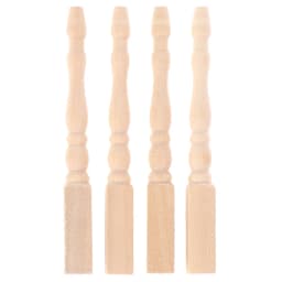 Mini Doll House Furniture Part Pocket Cabinets Tea Table Sofa Legs Drawer Handles Pulls DIY Wainscot Wall Decoration Accessories
