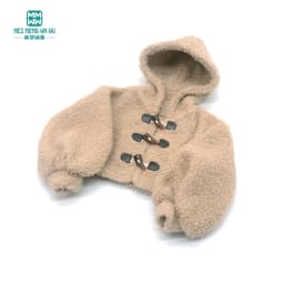 Clothes for Doll Fashion Plush Hooded Jacket for 58-60cm 1/3 BJD Toy Ball Joint Doll DD DDL Doll Toys Gift