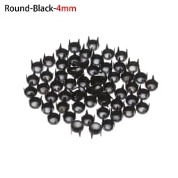 50Pcs Star/Heart Shape Bags Buckle Mini Metal Buckles for DIY Doll Clothes 4/5/6mm Tiny Buttons Doll Clothing Accessories