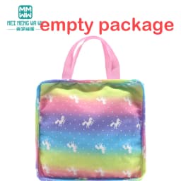 Fits15-18inch American Doll Toys New Born Doll Fashion Backpack, Quilt Cover, Blanket Gift