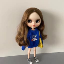DLBell New Blyth Clothes Fashion Cute Duck Sweater for Blyth OB24 Azone ICY Licca Pullip 1/6 Doll Accessories