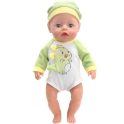 Baby New Born Clothes Fit 17 inch 43cm Dolls Accessories Doll Outfits Jumpsuits Rompers Suit For Baby Birthday Gift Clothes Suit