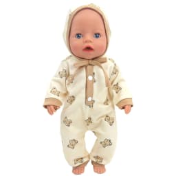 Baby New Born Clothes Fit 17 inch 43cm Dolls Accessories Doll Outfits Jumpsuits Rompers Suit For Baby Birthday Gift Clothes Suit