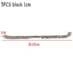 5Pcs 20cm Length Doll Eyelashes Black Brown Tawny Plush Eye Lash Doll Eyelashes Doll Parts Gifts Toy DIY Accessories