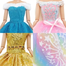 Pretty Doll Longuette Evening Dress For Babi 30 CM Doll Clothes Accessories,Toys For Girls,Birthday Present Christmas Gift