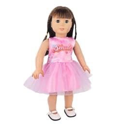 Lovely Cartoon Doll Accessories Dress Outfit Unicorn Clothing Skirt For 43Cm Rebirth Doll 18Inch Baby Girl Doll DIY Toy Gifts