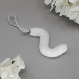 20cm Dolls Accessories Cute Plush Cat Ear Headband Hairy Tail For Cotton Stuffed Toys Headwear Idol Dolls Hair Decor