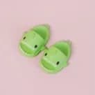 Pair Of 1:12 Dollhouse Miniature Things Cute Shark Slippers Doll Shoes Suit For Ob11 1/12 Bjd Doll Gsc DOD, YMY Doll Accessories