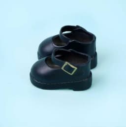 Pair Of 1:12 Dollhouse Miniature Things Cute Shark Slippers Doll Shoes Suit For Ob11 1/12 Bjd Doll Gsc DOD, YMY Doll Accessories