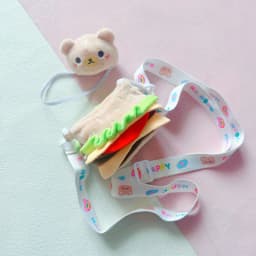 20cm Cotton Doll Outgoing Single Shoulder Crossbody Bag Doll Outgoing Carrying Bag Doll Accessories Toys for Girls
