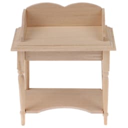1/12 Wooden Miniature Blank Table Furniture Model DIY Dollhouse Accessory