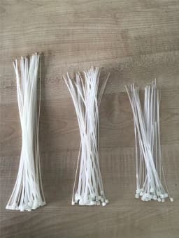 New 20cm 24cm 29.5cm 3 sizes tie-wraps for Reborn doll Top Quality Plastic Tie ropes to Pack Cloth Body of Dolls