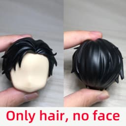New Ob11 Doll Wig Gsc Hair Replacement Hair OB11 Head Split GSC Replace Face Doll Eye Doll Accessories