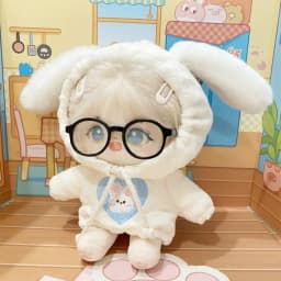 20CM Doll Clothes Long Sleeves Sweatshirt Cute Doll Tops Hoodie For Idol Dolls Accessories Doll's Clothing Stuffed Toy