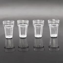 4Pcs 1/12 Doll House Miniature Resin Wine Glass Simulation Goblet Model Toys for Mini Decoration Dollhouse Accessories