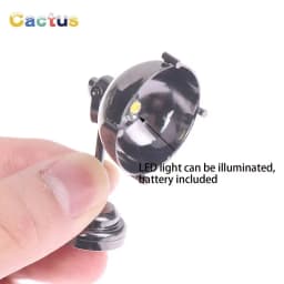 1PCS 1/6 1/12 Scale Dollhouse Lights Miniature LED Wall Sconce Lamp Battery Operated With ON/OFF Switch Lighting Accessories