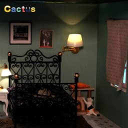 1PCS 1/6 1/12 Scale Dollhouse Lights Miniature LED Wall Sconce Lamp Battery Operated With ON/OFF Switch Lighting Accessories